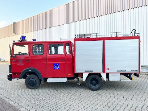IVECO-MAGIRUS - 75-14 A 4x4 Doka, LF 8/6