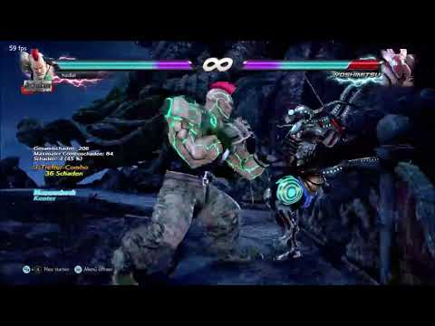 Tekken 7 - Jack 7 wall tech against wakeup kicks