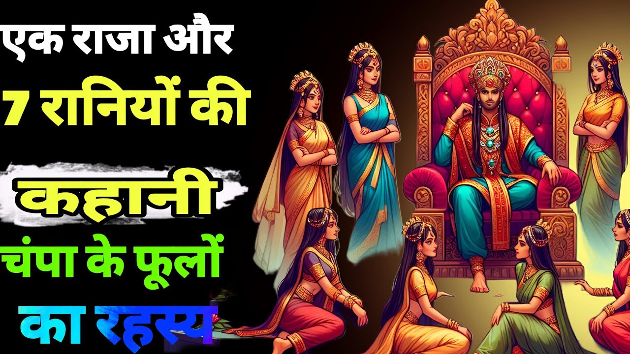 एक राजा और सात रानियों की अनमोल  कहानी / क्या था बांस के पेड़ और चंपा के फूल का राज || Story