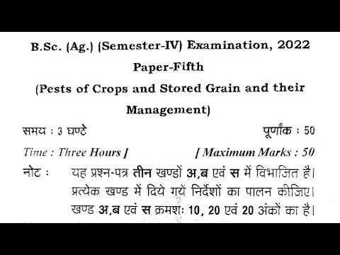 crop production technology rabi crops paper 2022 crop production technology rabi crops