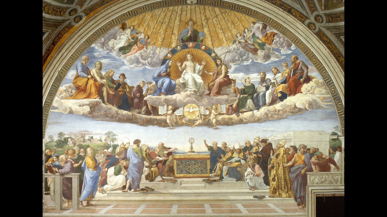 Raffaello, le stanze vaticane (stanza della segnatura)