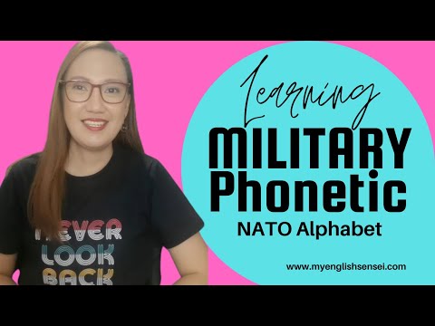 Military Phonetics  | NATO Alphabet