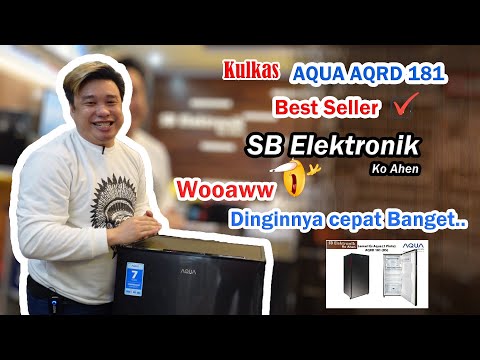 Kulkas AQUA 181 Awet dan Laris.. || Elektronik Murah Bogor.