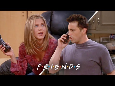 Joey Hangs Up on Rachel's Angry Dad | Friends