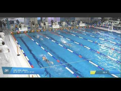 Eliminatorie 1 dei 200 Stile Libero  Assoluti Femmine Agonisti - 17 Memorial Chiara Giavi