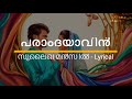 Paramdhayavin പരാംദയാവിൻ മലയാളം Lyrics Song Sulaikha Manzil Lukman A