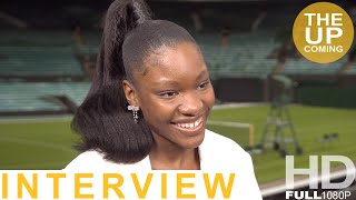 King Richard: Demi Singleton in Wimbledon on playing Serena Williams, Will Smith, on set surprise video