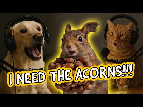 Why Dogs Lose Their Minds Over Squirrels 🐿️ | Cozy Pet Podcast That Feels Like a Warm Hug