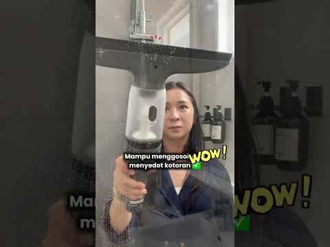Gambar Klaz Vacuum Cleaner Kaca Jendela Portabel - Hitam