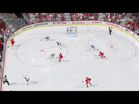 NHL 18 Game 5 Maple Leafs @ Red Wings