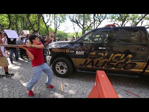 Disturbios en México por muerte de joven supuestamente a manos de policías | AFP