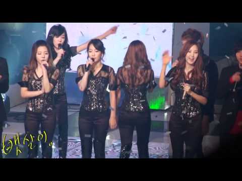 110917 [Taeyeon Fancam] Love Request - Hope (뱃살이。)