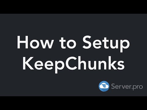 How to Setup the KeepChunks Plugin - Minecraft Java