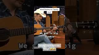 Hilarious song by Brad Paisley at Jimmy Fallon. #shorts #funny #comedy #funnyvideo