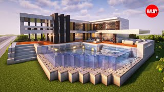 How to build a mansion in minecraft with interior