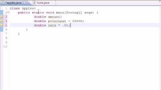Java Programming Tutorial - 23 - Compound Interest Program