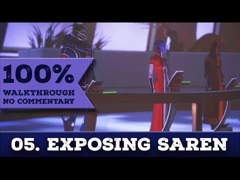 Mass Effect 1 Walkthrough [Vanguard] (Insanity, 100% Completion) 05 EXPOSING SAREN