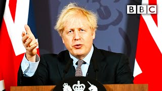 Brexit deal: Boris Johnson announces UK and EU trade deal 🔴 @BBC News live - BBC