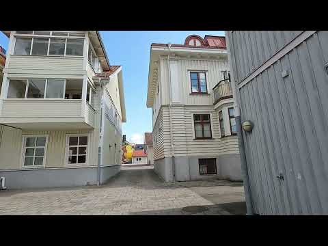 Kungsbacka Sweden walk around 4k