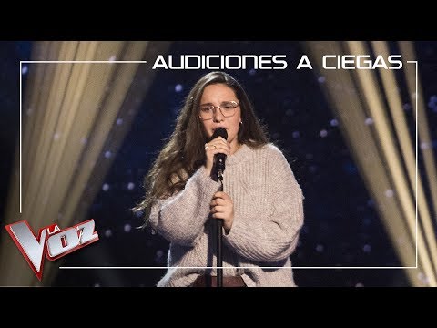 Auba Estela Murillo canta 'Con las ganas' | Audiciones a ciegas | La Voz Antena 3 2019