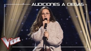 Auba Estela Murillo canta &#39;Con las ganas&#39; | Audiciones a ciegas | La Voz Antena 3 2019