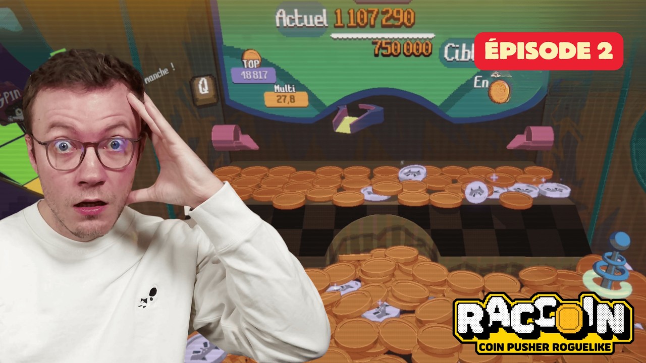 RACCOIN: Coin Pusher Roguelike — RACCOIN: Coin Pusher Roguelike : Je gagne la partie pour la première fois ! EP2