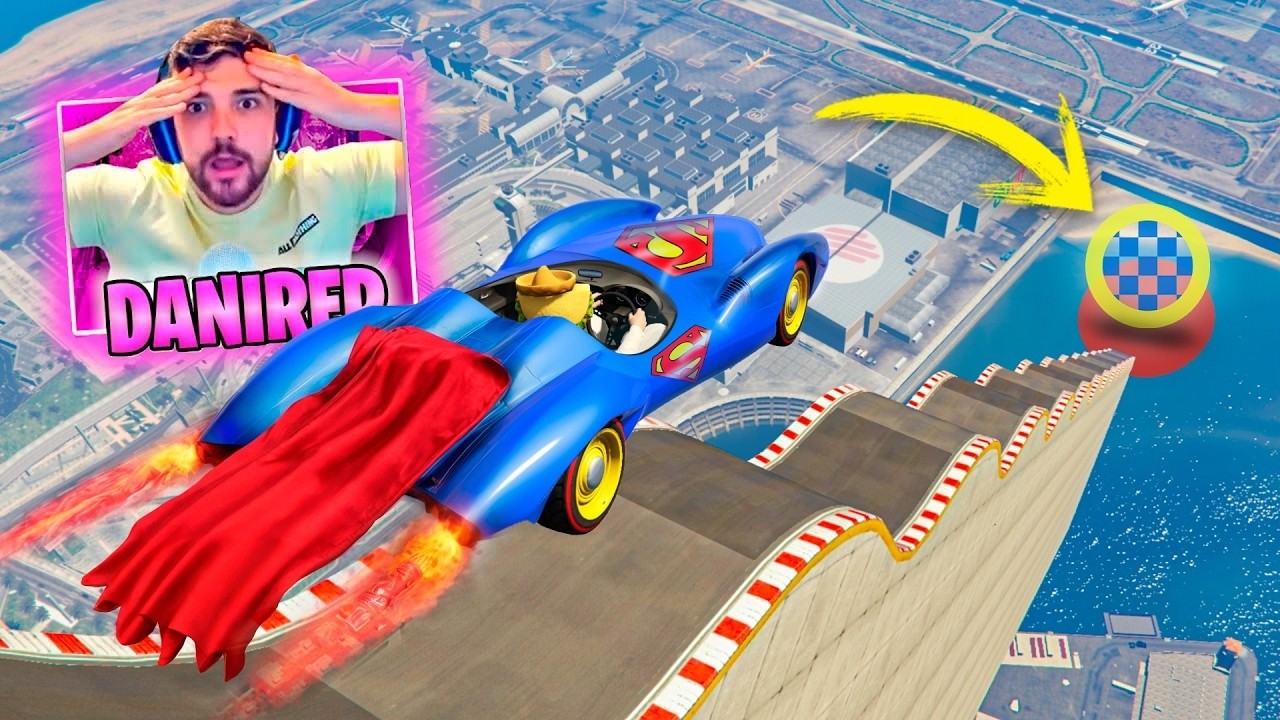 MEGA RAMPA ESPECIAL SUPERMAN!! - GTA 5 ONLINE