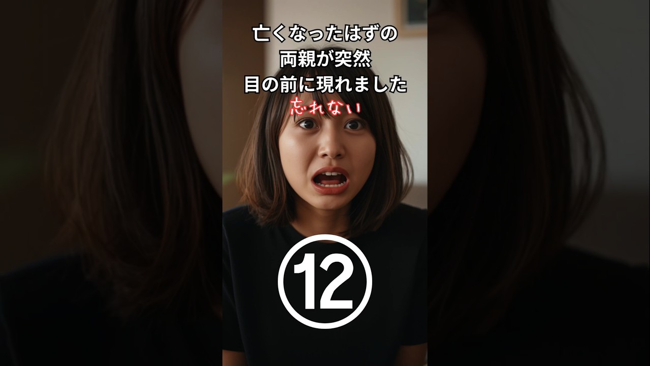 【スカッと】亡くなったはずの両親が突然目の前に現れました⑫