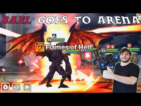 BAEL Goes To Arena  (Fire Demon)     Summoners War
