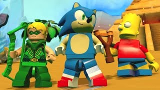 LEGO Dimensions - Sonic The Hedgehog Character Interactions / Reaction Lines