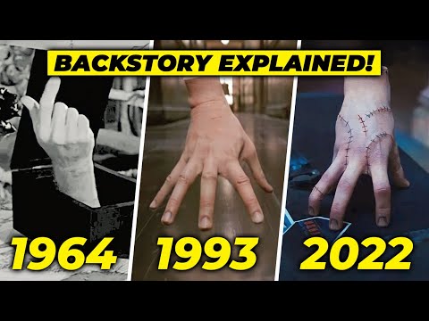 The ORIGIN Story of the THING from Wednesday Addams & The Addams Family!