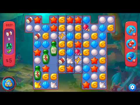 Fishdom Hard Level 9327 (with Double Lightning Booster) @choraelmin