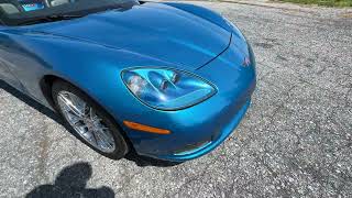 2009 Chevrolet Corvette Convertible Supercharged Imperfections