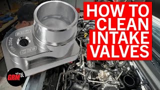 How to Fix a Rough Idle With Walnut Shell Blasting