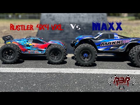 Traxxas Maxx Vs. Rustler 4X4 VXL