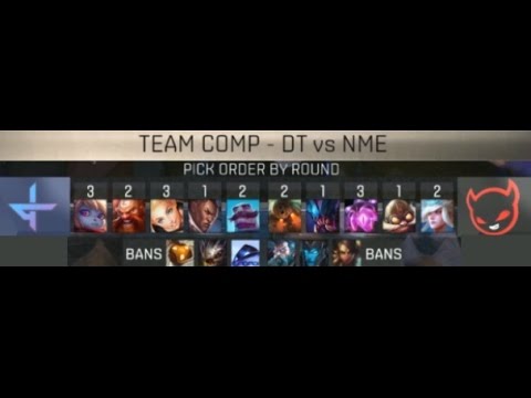 DT vs NME Highlights Game 1 - Dream Team vs Enemy - 2016 NA Challenger Spring