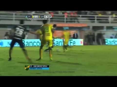Gol de Juan Ignacio Sánchez Sotelo Defensa y Justicia 2-2 Rosario Central