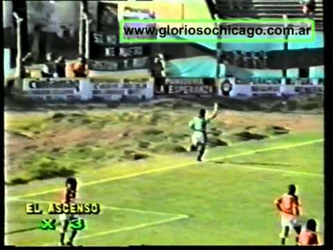 Nueva Chicago 4  - Sarmiento 0 Junín '94 4 goles de Gonzalito