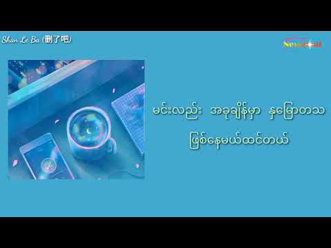 Xu Jia Hao (许佳) - Shan Le Ba (删了吧)/Delete It (Myanmar Sub) #mmsub #chinesesong