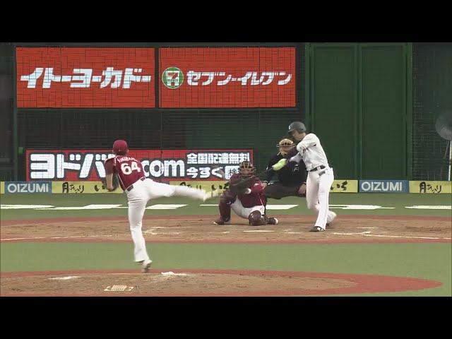 【8回裏】技あり!! ライオンズ・外崎 貴重な勝ち越し打!! 2017/3/20 L-E