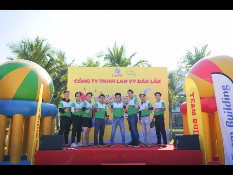 TEAM BUILDING CÔNG TY LAN VY ĐĂK LAK TẠI CAM RANH 