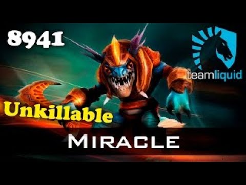 Miracle Unkillable Slark - 8941 MMR Liquid Dota 2