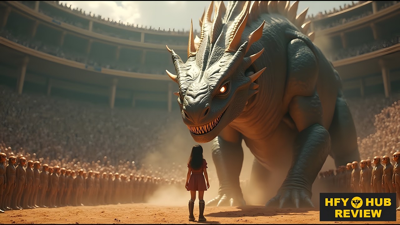 Galactic Aliens Threw a Crippled 13 yr Old Human Girl to Their Deadliest Dragon