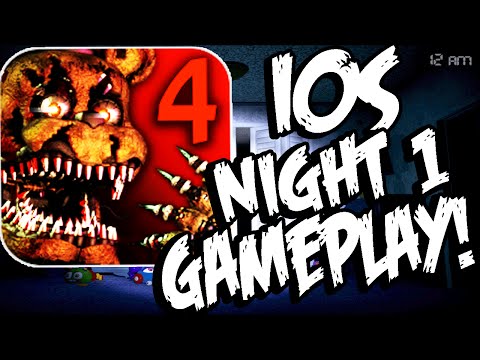 Five Nights at Freddys 4 IOS | Gameplay Walkthrough Part 1(IPhone Gameplay) - YouTube