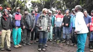 The Adventure Travel Gal:  A thank you for coming to Mount Kilimanjaro!