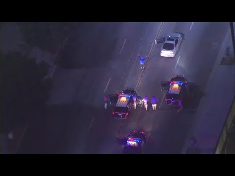 Long Beach Police Chase - August 24th 2017 - Acura Integra