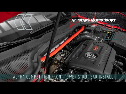 Alpha Front Strut Brace Install - MQB