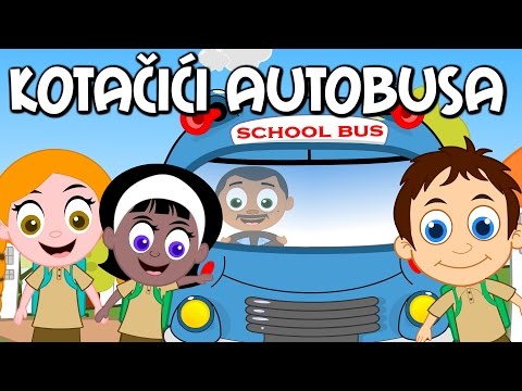 Kotačići autobusa i mnoge druge | Dječje pjesmice za učenje o okolini
