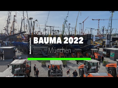 Bauma 2022 - Bergbau- & Baumaschinenmesse der Superlative in München - Rundgang