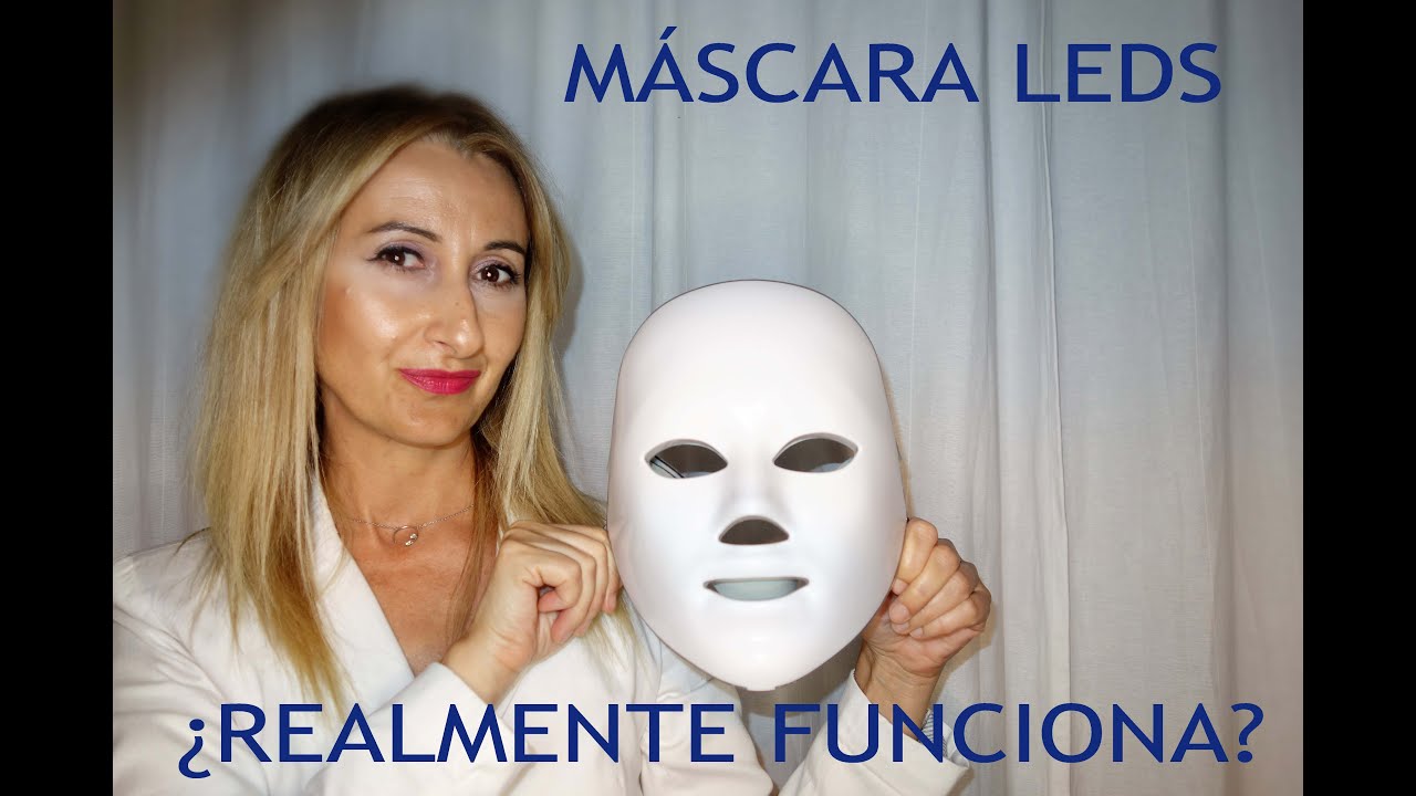 MÀSCARA FACIAL LED 7 COLORES ¿ REALMENTE FUNIONA